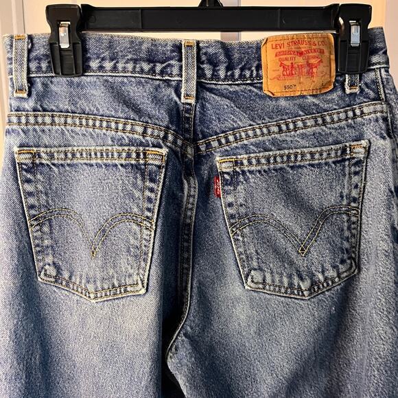 Levi’s Vintage Womens 550 Relaxed Tapered Fit Jeans Size 10 - Picture 2 of 11